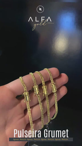 Pulseira Duplo Grumet (4mm)